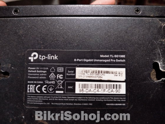 Tp Link Gigabit Switch